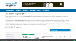 Desktop Screenshot of handytarif-vergleich.de